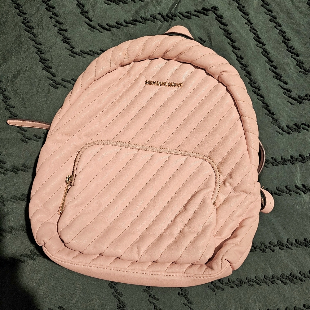 Michael Kors Light Pink Mini Backpack